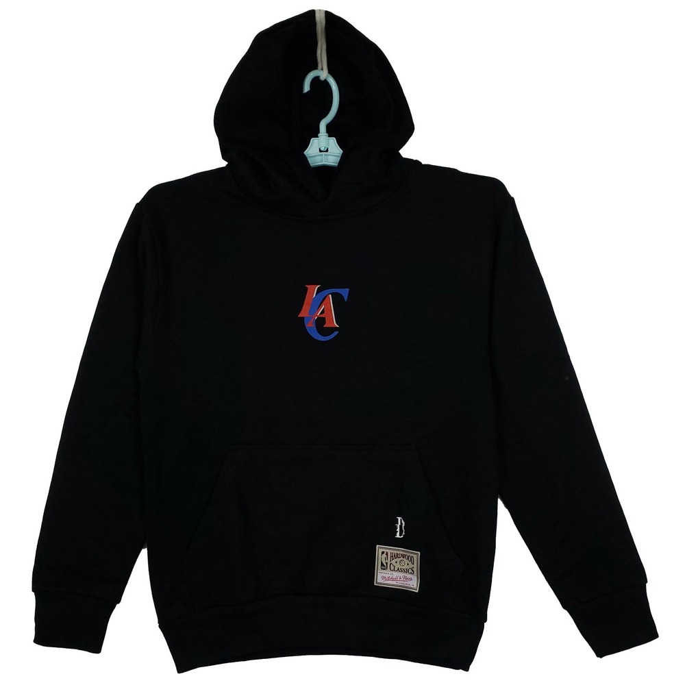 Suga BST LA Clippers Mitchell & Ness NBA Small Hoodie Agust D Collab Black NWT